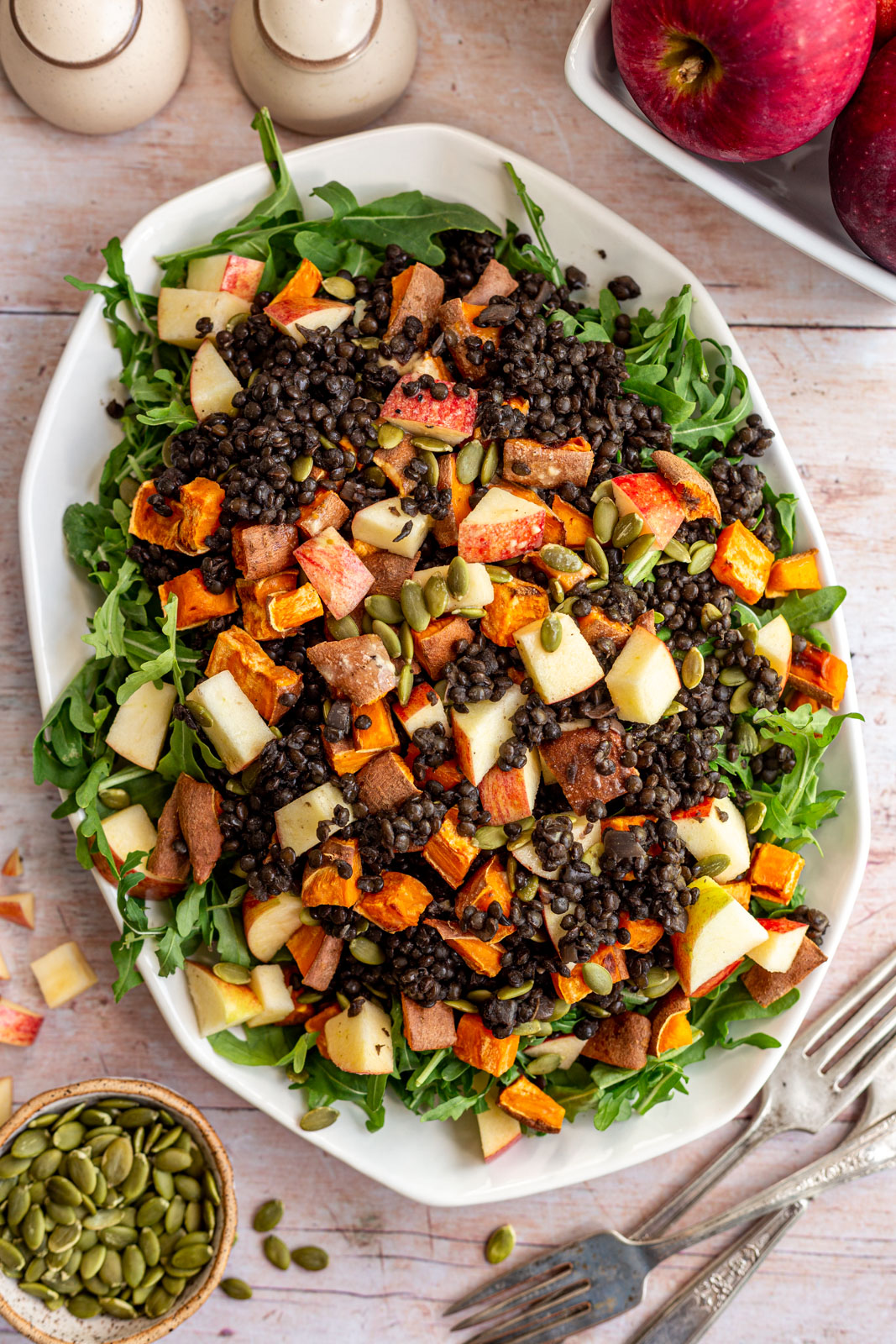Black Lentil Salad (Vegan)